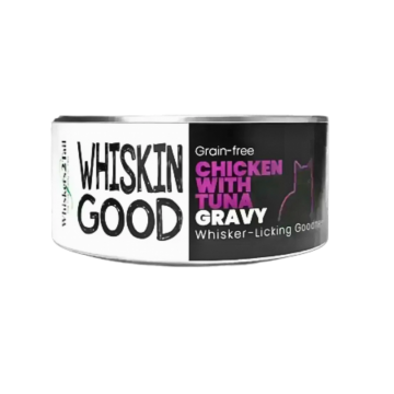 WhiskinGood Wet Food Chicken w/Tuna in Gravy 70g